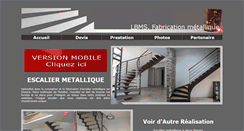 Desktop Screenshot of lbms-escalier.fr