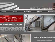 Tablet Screenshot of lbms-escalier.fr